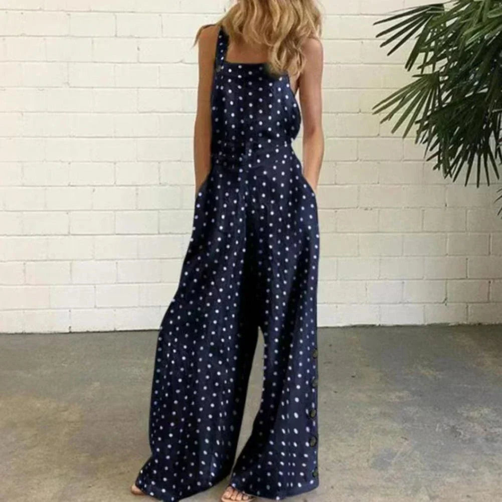 MIA Jumpsuits with Dot Print