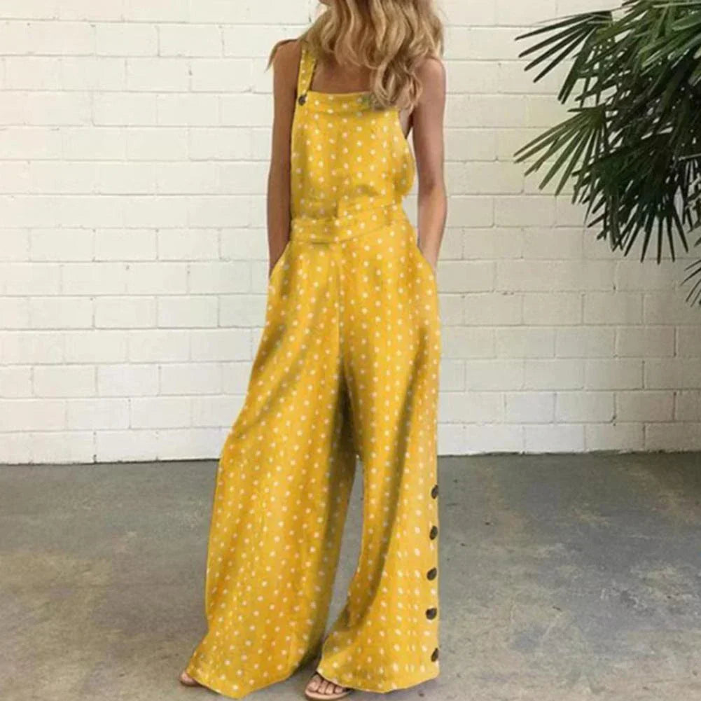 MIA Jumpsuits with Dot Print