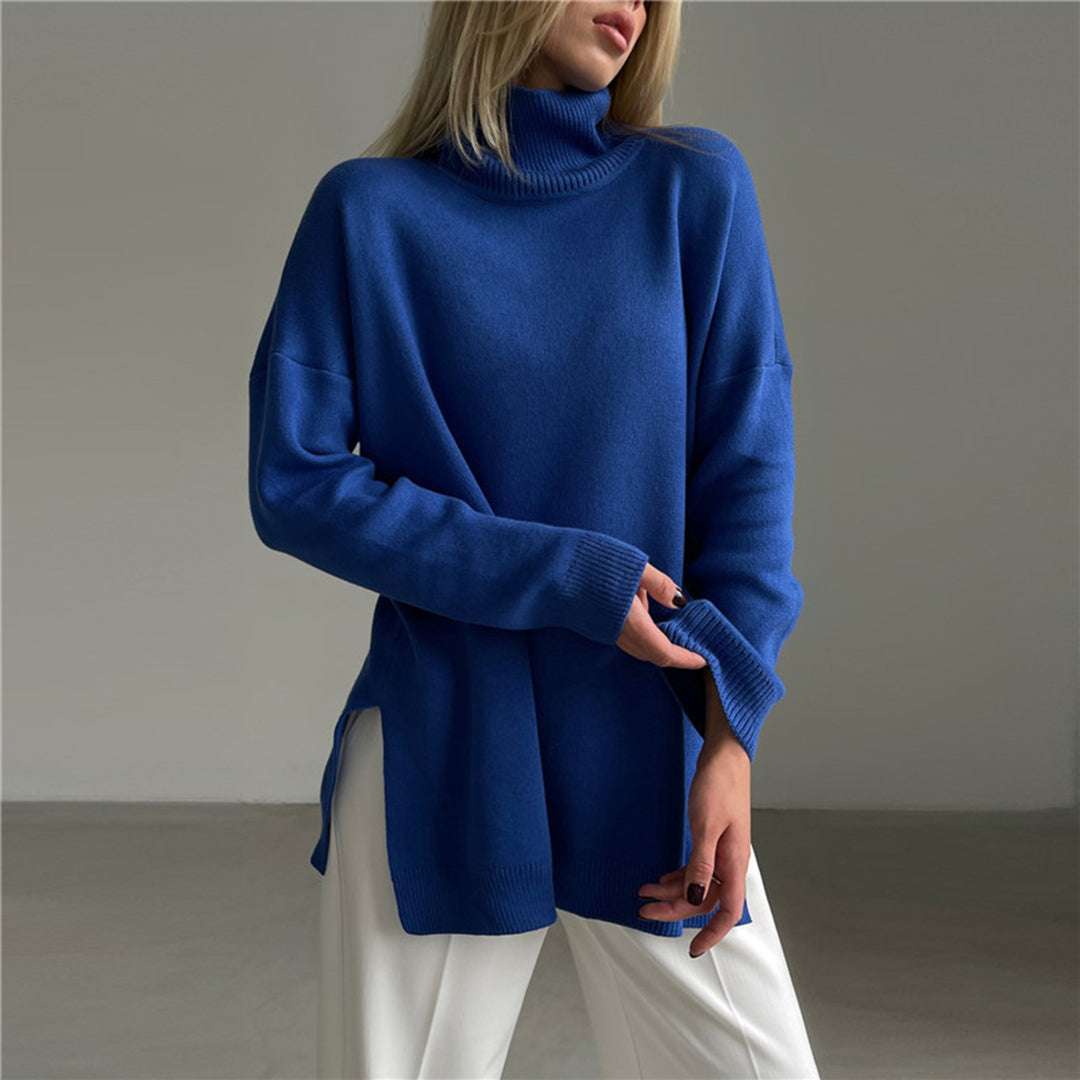 Krohn-e | Hochkragenpullover mit Langen Ärmeln