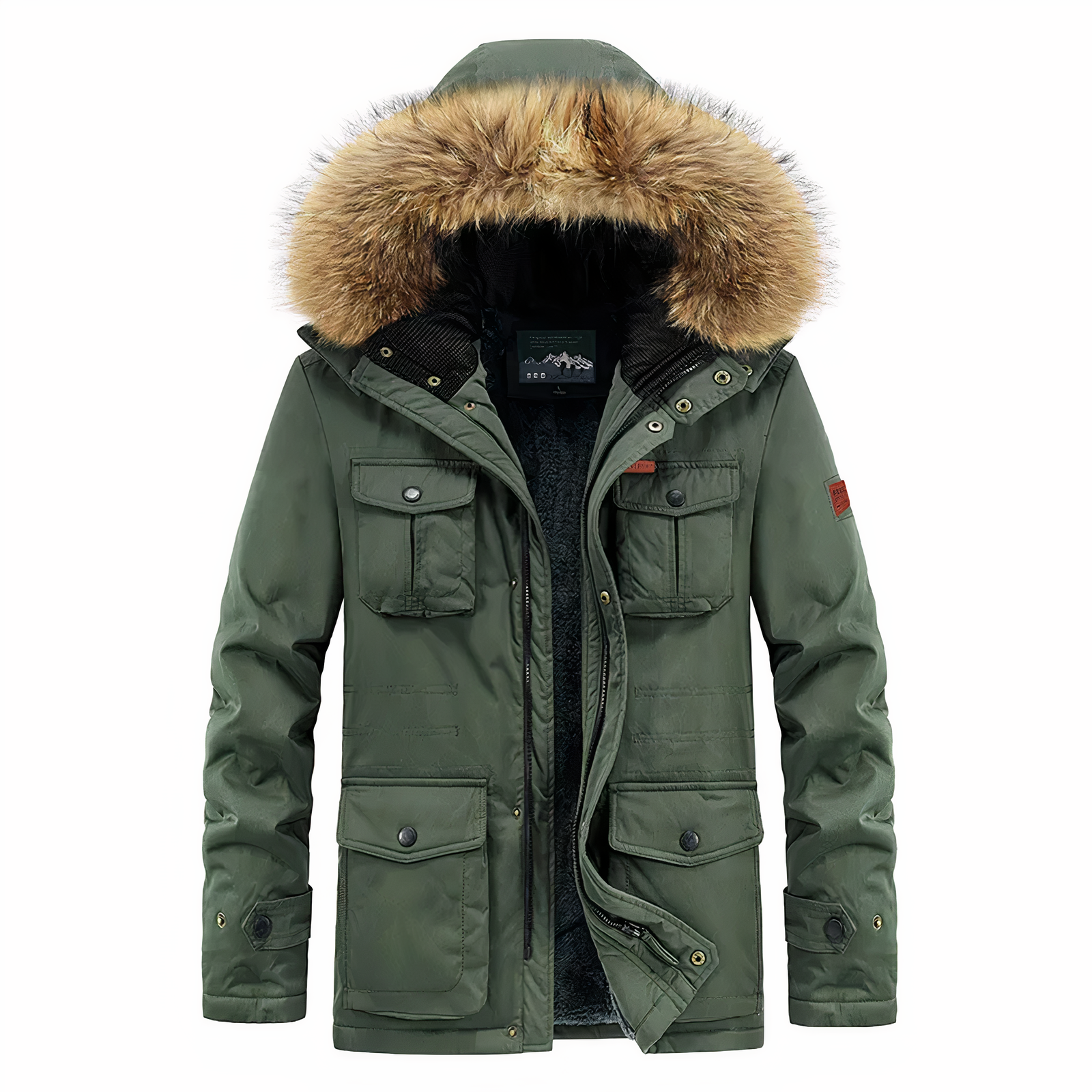 Krohn-e | Wasserfestes Jacke mit Kapuze