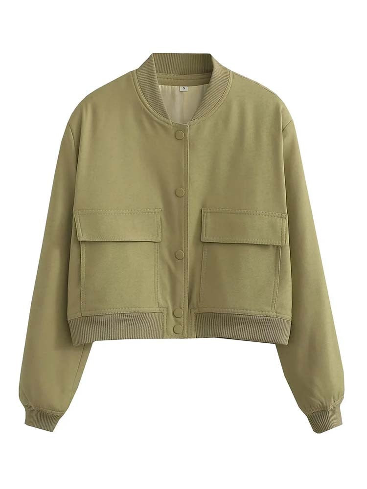Krohn-e | Bomberjacke mit Reißverschlussdetail