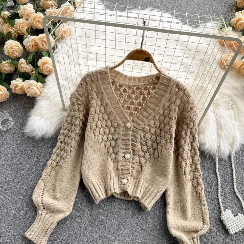 Harriet: V-Neck Strickpullover