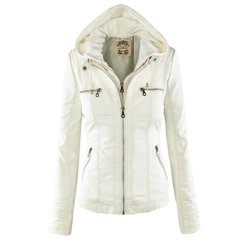 Elegante Lederjacke von Porian