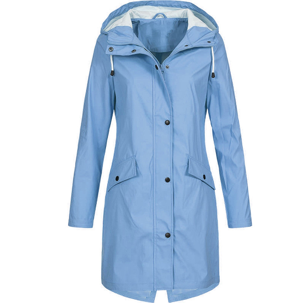 Krohn-e | Regenjacke für Damen - mit Kapuze