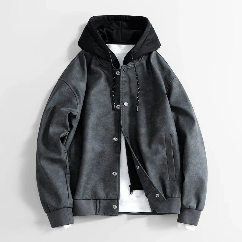 Krohn-e | Freizeitjacke mit Kapuze für Männer - Peterson