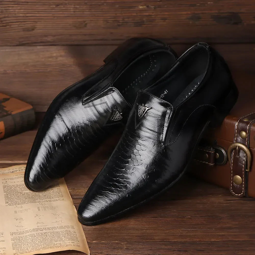 Herrenschuhe EliteStride Retro aus Leder