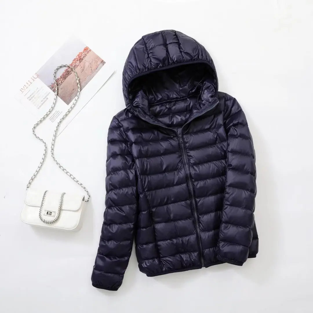 Krohn-e | Kapuzen Daunenjacke Spezielle Winter