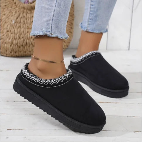 Elegante und bequeme Winterstiefel aus Ebenholz