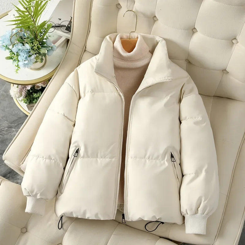 Krohn-e | Herbst/Winter Stehkragen Pufferjacke