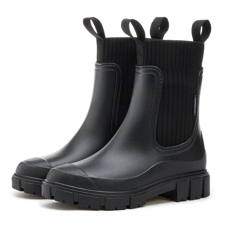 Krohn-e | Wasserdichte Stiefeletten mit Chunky Sohle