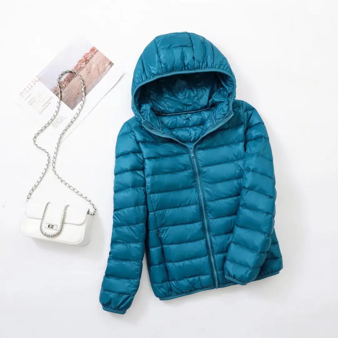 Krohn-e | Kapuzen Daunenjacke Spezielle Winter