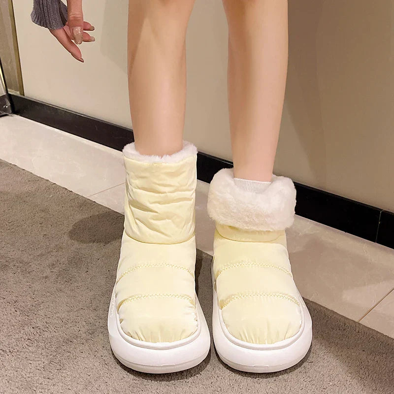 Sarah – Plush Winter Booties