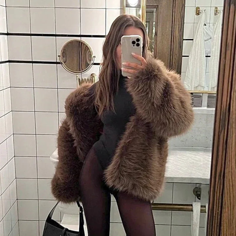 Krohn-e | Pelsjacke für Eleganten Auftritt
