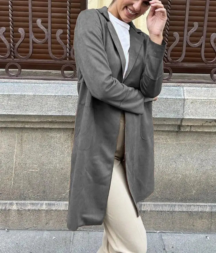 Krohn-e | Wildleder Winddichte Jacke