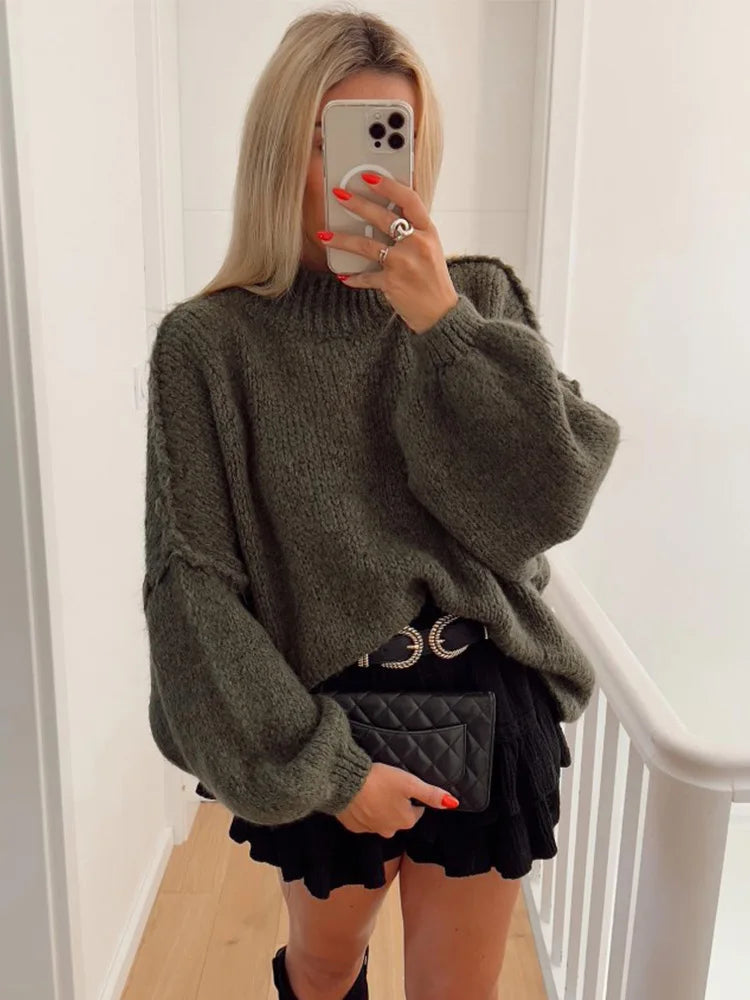 Krohn-e | Eleganter Strickpullover mit Muster