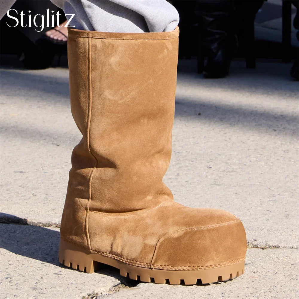 Bellamy: Klassische, modische Winterstiefel