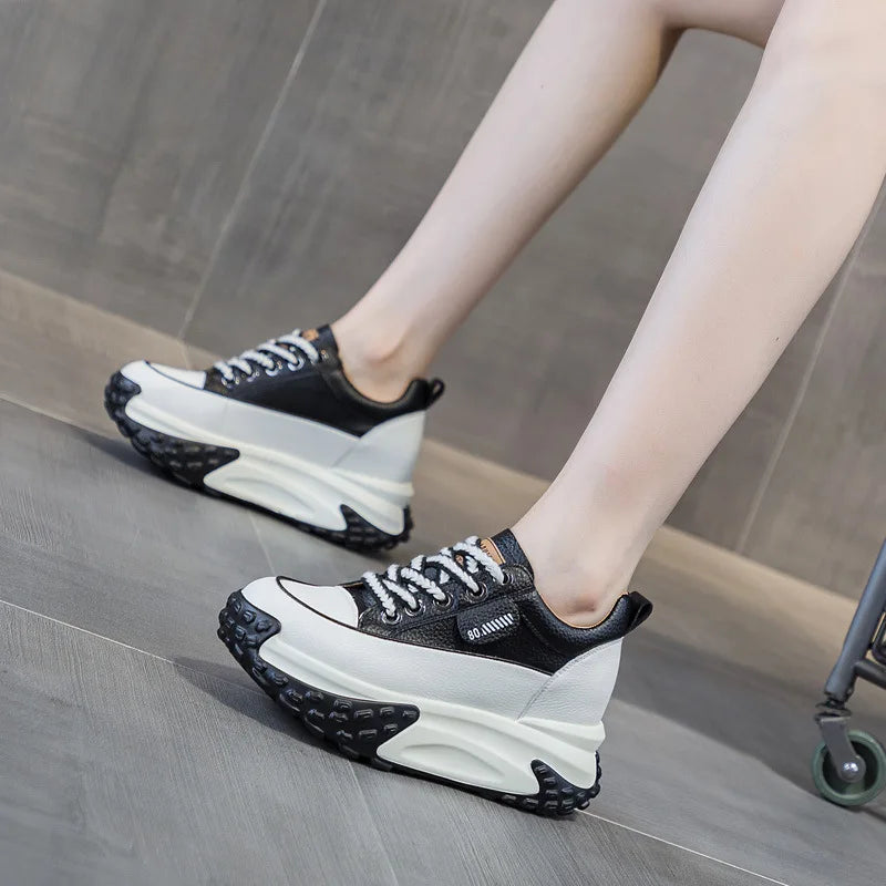 Clara Damen-Freizeit-Sneaker mit Farbblock-Design