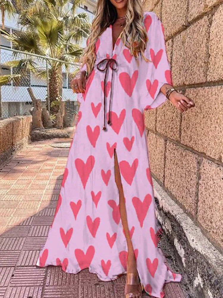 Schickes Strandkleid mit Print - Cilly