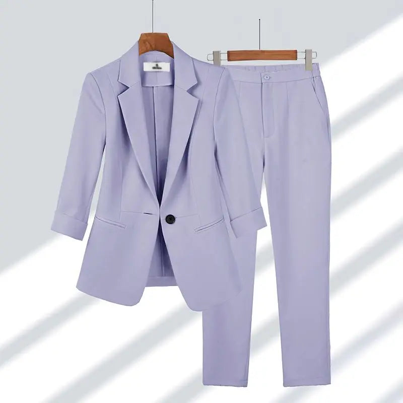 Krohn-e | Zweiteiliger Luxusanzug mit Jacke und Hose