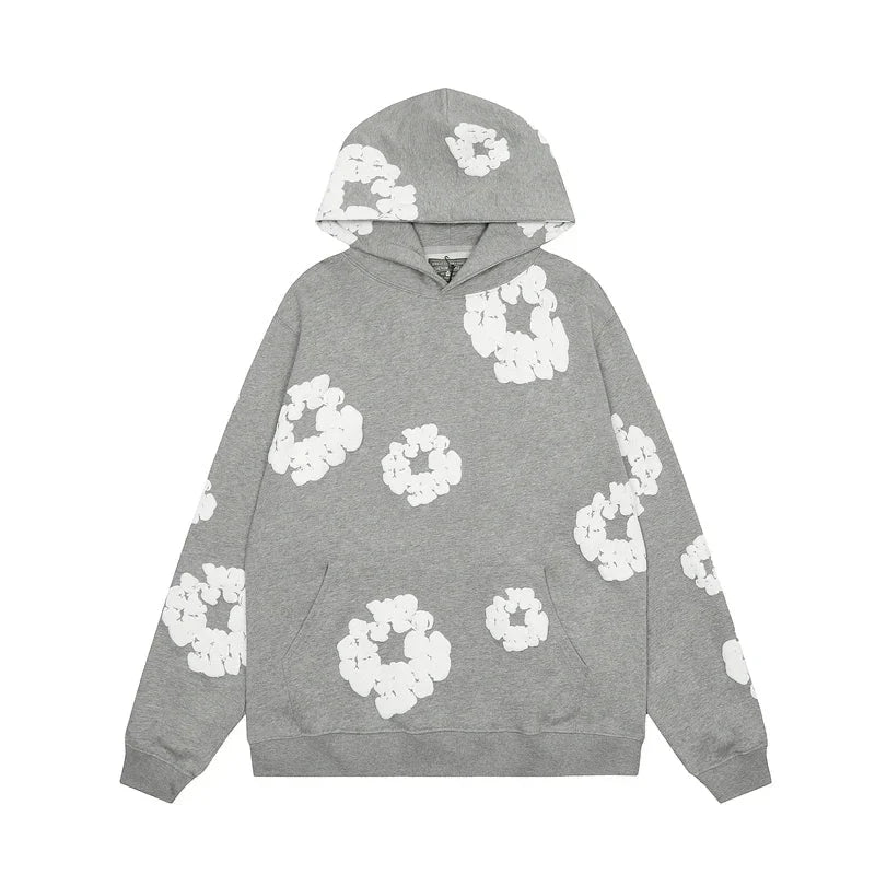 Modischer Blumen-Hoodie von Morie