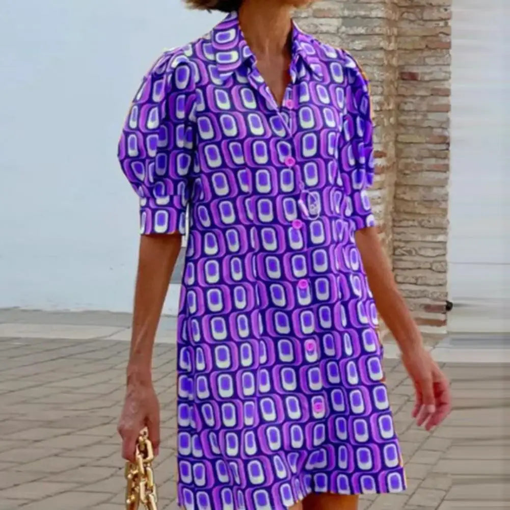 Puffärmeliges Kleid Mia
