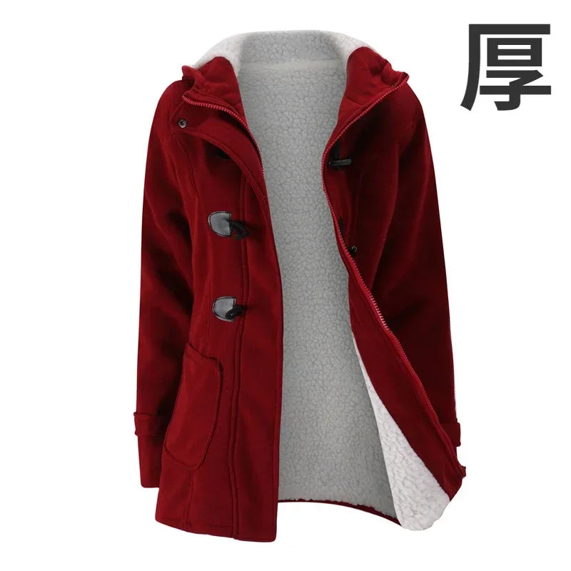 Entspannter Wintermantel im Julienne-Stil