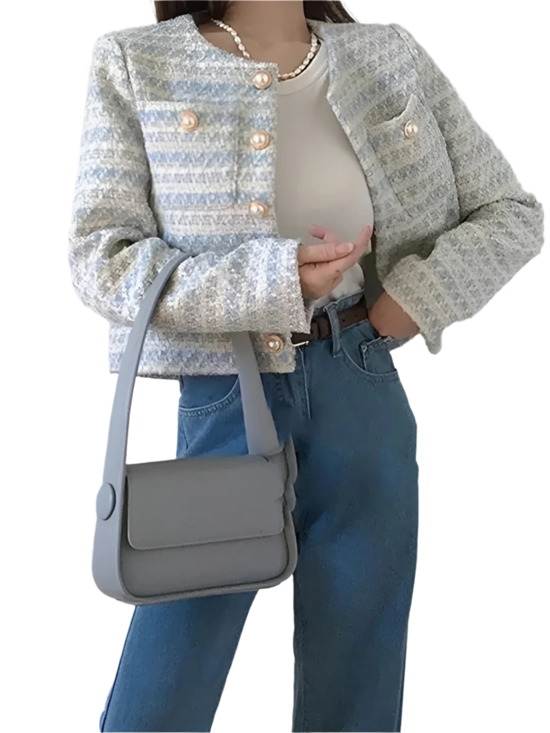 Krohn-e | Stilvoller Damenblazer mit Kurzer Passform