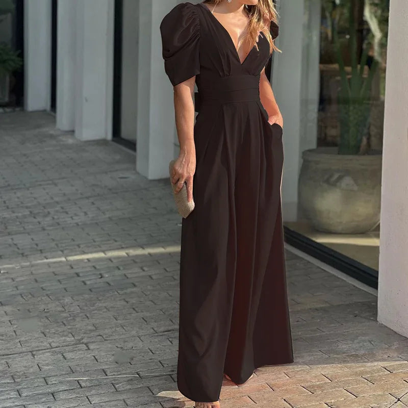 Elegant Jumpsuit for Women - Pearl