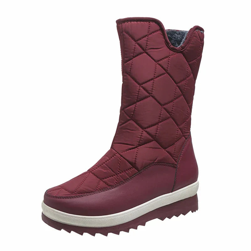 Krohn-e | Wasserdichte Winter-Mittelstiefel Schneestiefel