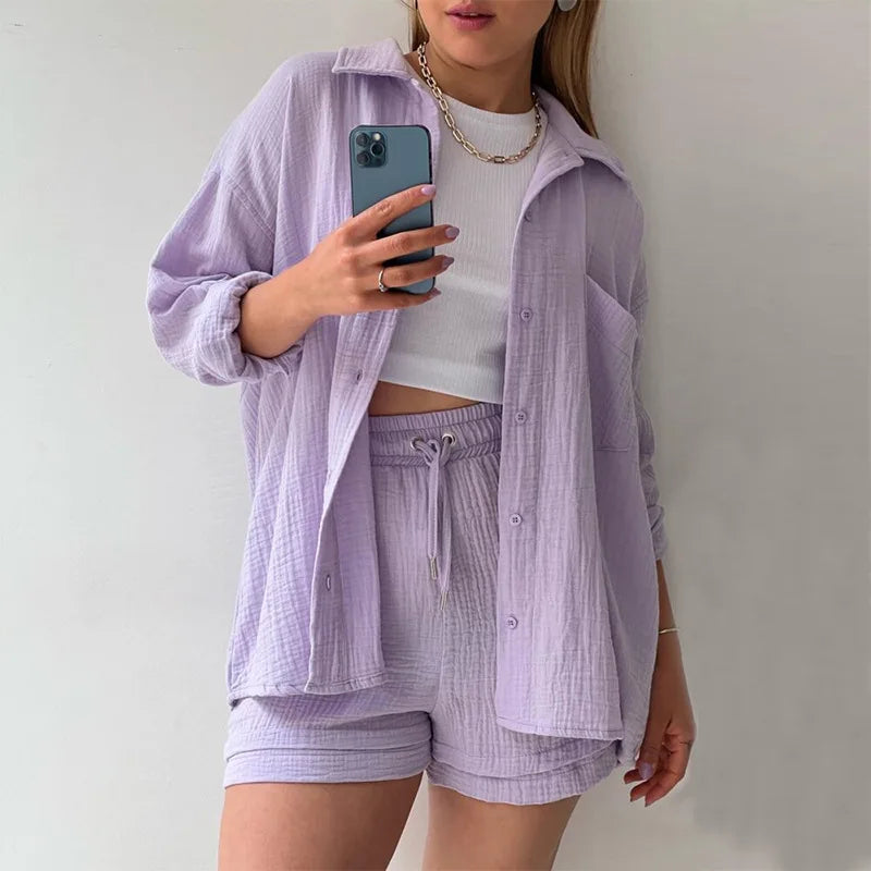 Lizz Damen-Outfit: Zweiteiliges Set