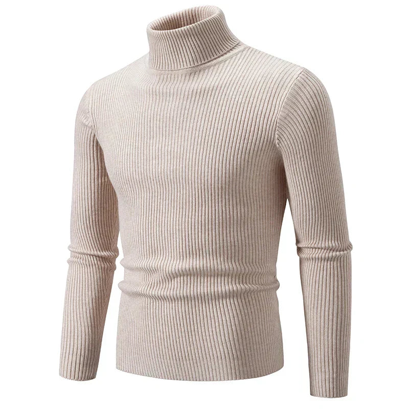 Krohn-e | Rollkragenpullover Baumwolle Stilvoll, Warm