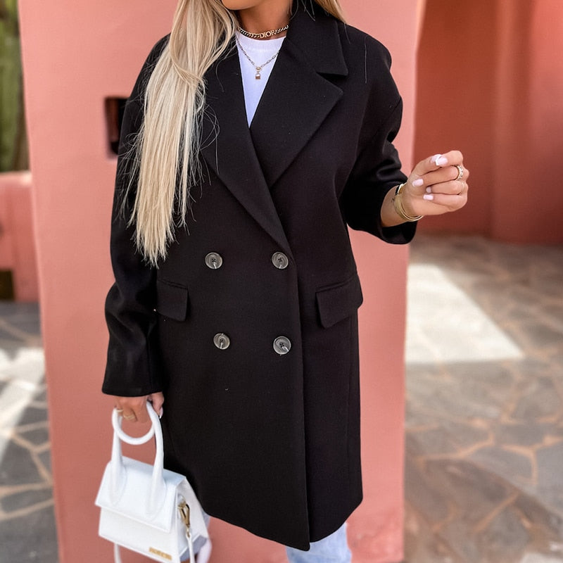 Krohn-e | Lange Winterjacke für Damen
