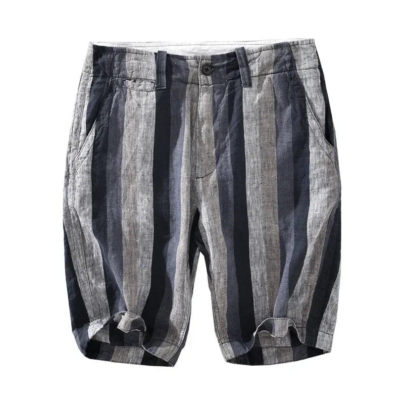 Libog Sommer Shorts aus leichtem Leinen