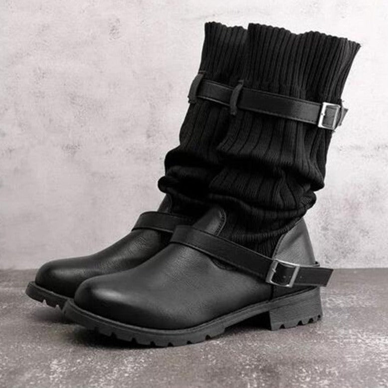 Krohn-e | Woll-Leder-Stiefel