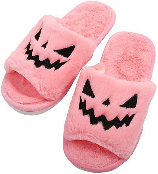 Halloween-taugliche, bequeme und orthopädische Hausschuhe für Damen und Herren