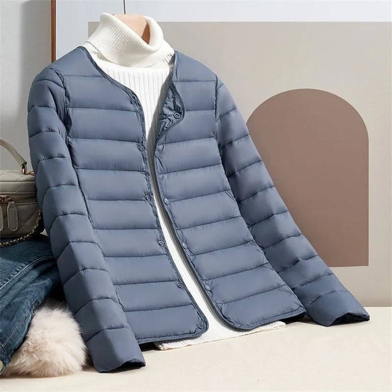 Krohn-e | Slim Fit Leichte Daunenjacke