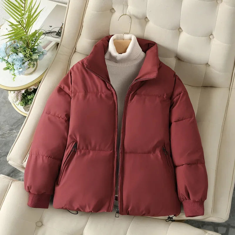 Krohn-e | Herbst/Winter Stehkragen Pufferjacke