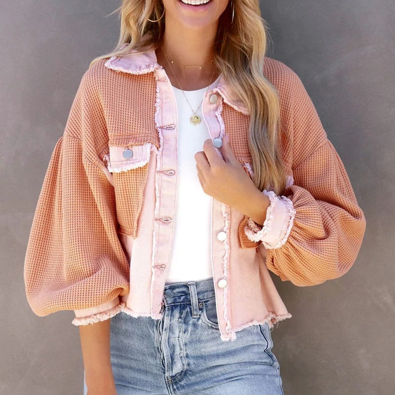 Krohn-e | Jacke mit Puffärmeln für Damen