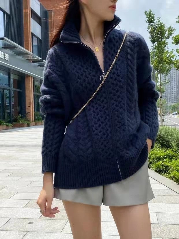 Krohn-e | Stylisher Strickcardigan für Frauen