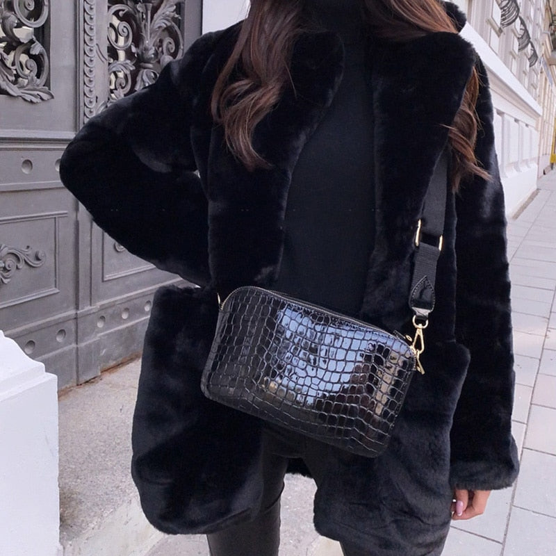 Krohn-e | Faux Fur Jacke - Perfekt für Den Kommenden Winter