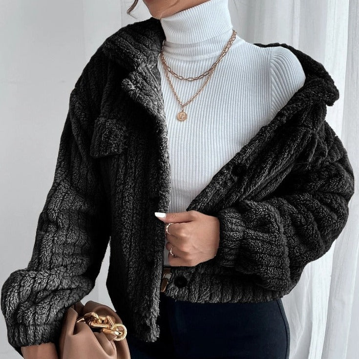 Krohn-e | Ultra-weiche Samtjacke