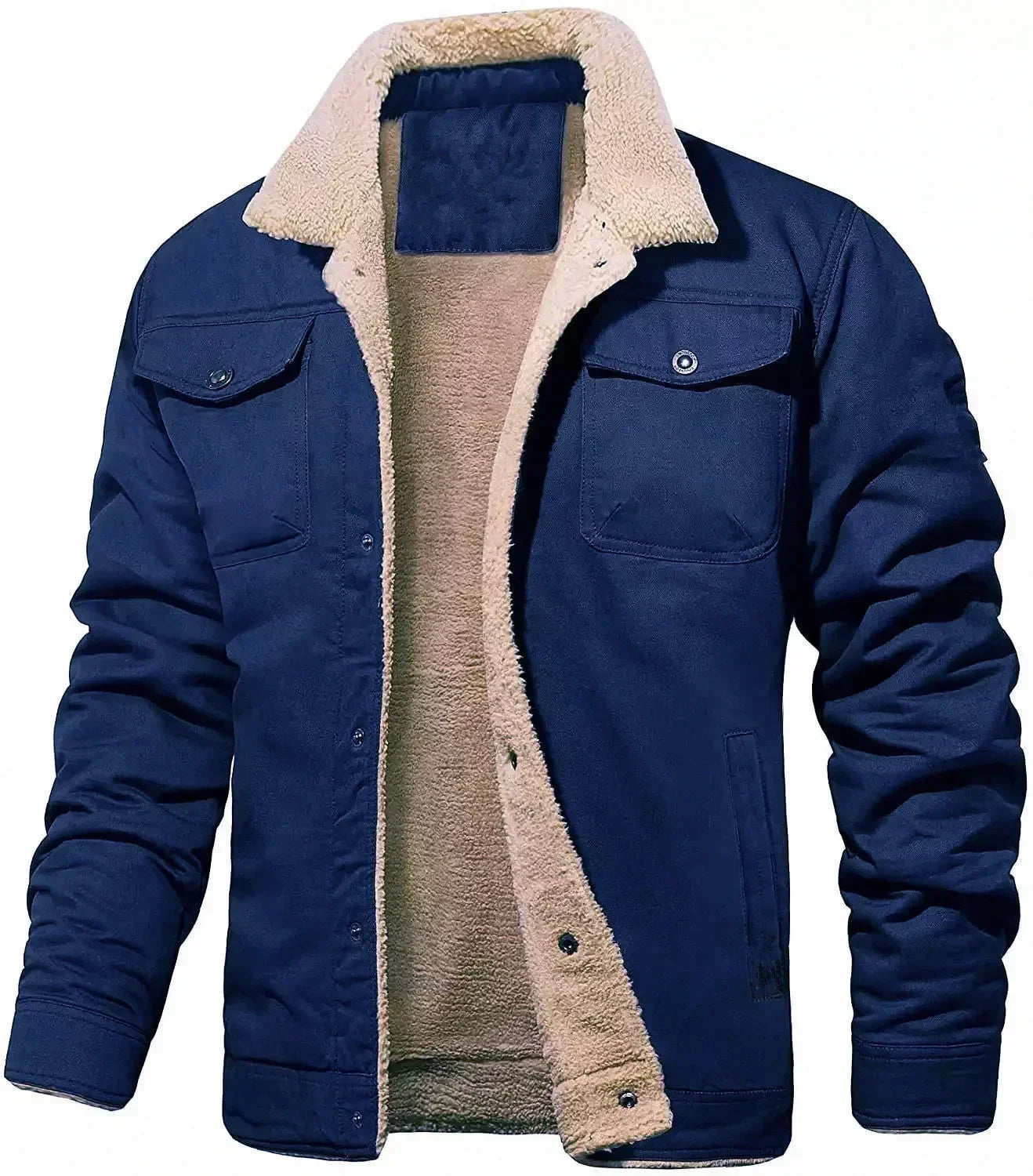 Herrenjacke Leonard mit Faltkragen