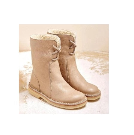 Wasserdichte Stiefel mit Wollfutter von Winry®