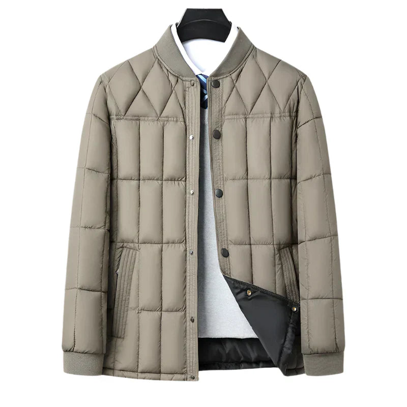 Krohn-e | Herren-Steppjacke In Beige - Noud