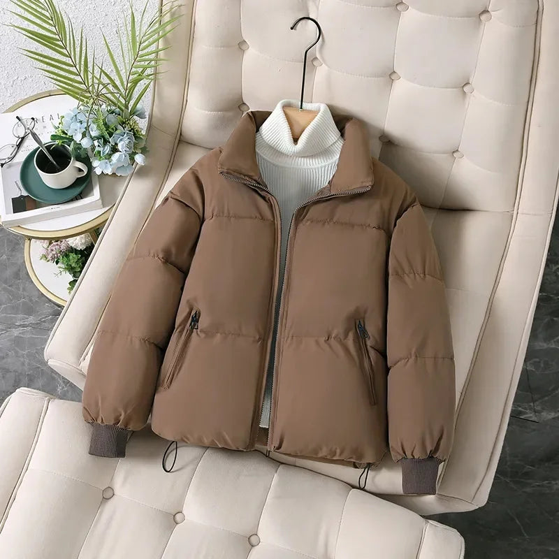 Krohn-e | Winter Puffermantel mit Stehkragen