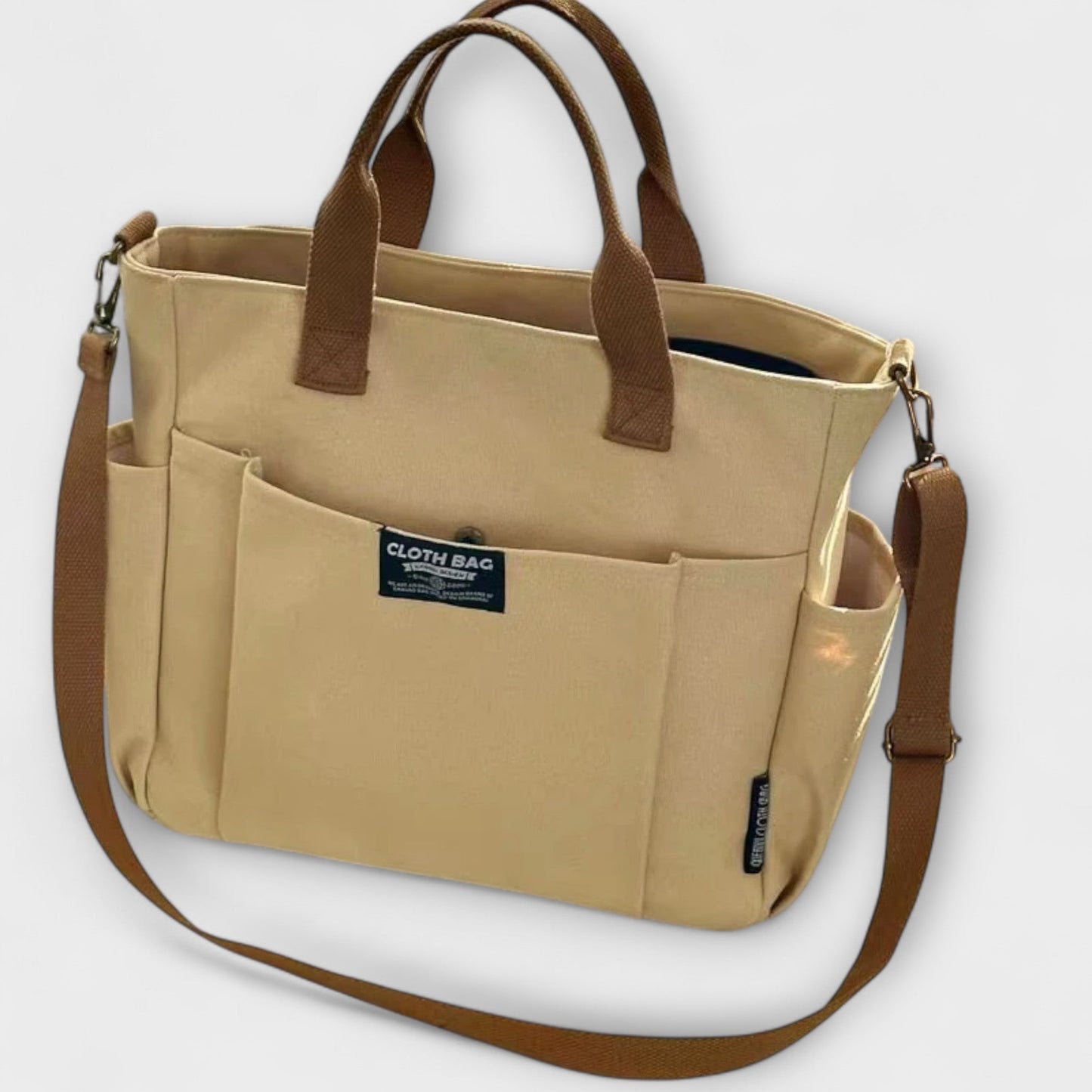 KROHN-E Damen Schultertasche Praktisch Modern Elegant