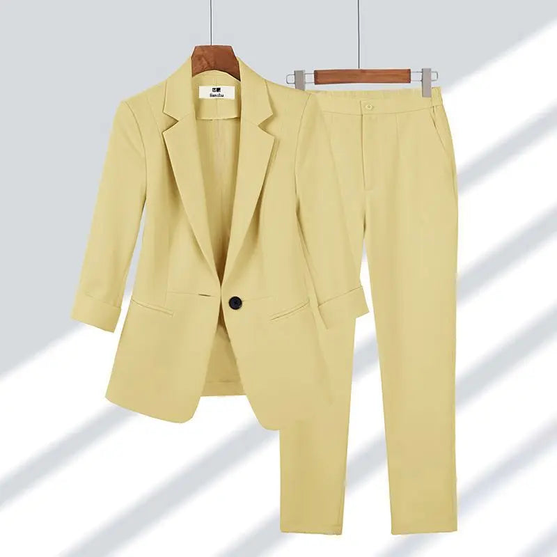 Krohn-e | Zweiteiliger Luxusanzug mit Jacke und Hose
