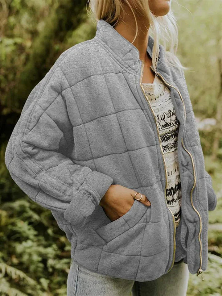 Krohn-e | Lockere Jacke Aus Dicker Baumwolle