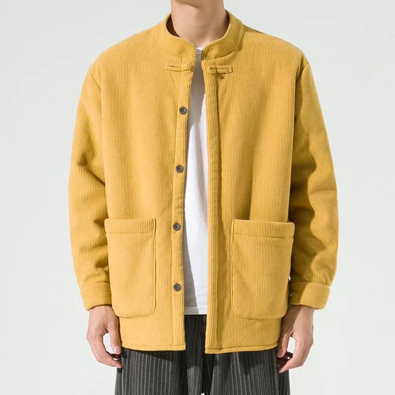 Krohn-e | Lässige Jacke aus Corduroy