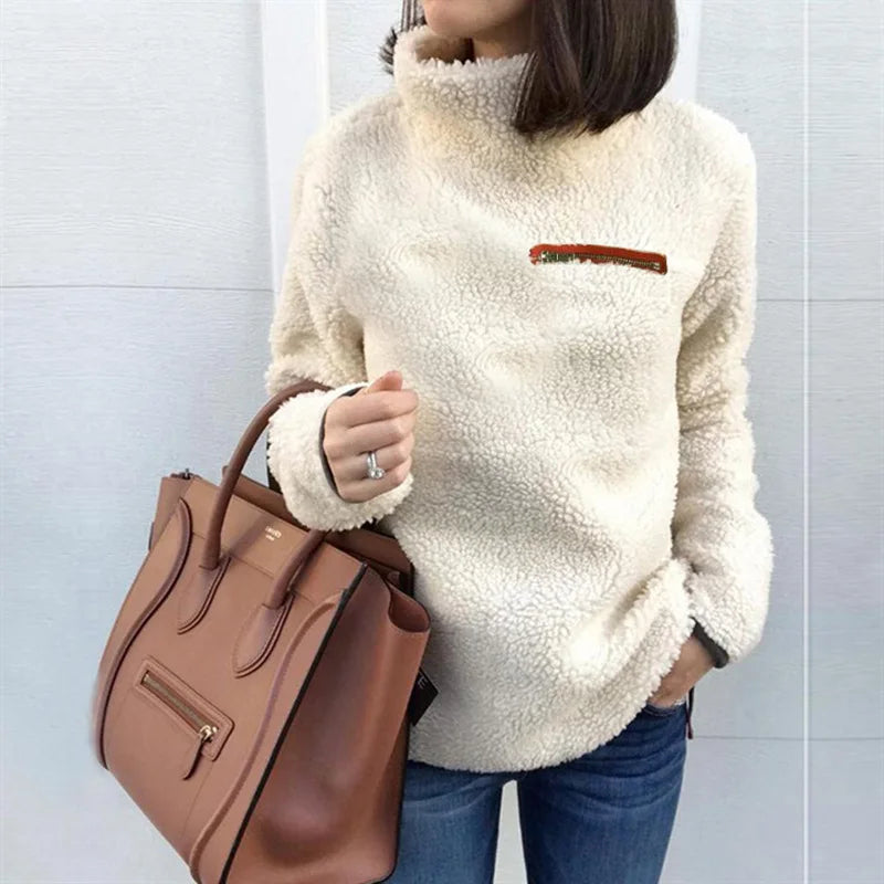 Silvija: Eleganter und vielseitig einsetzbarer Winterpullover